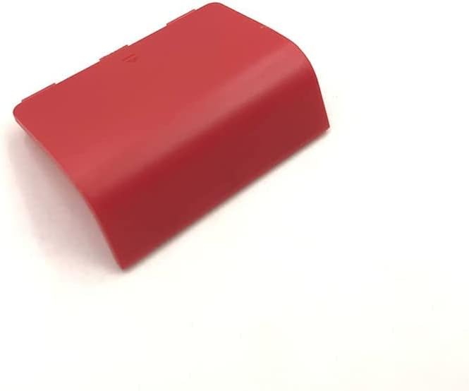 Limentea Colorful Battery Back Cover for Xbox Series S X Controller Battery Door Lid Pack Shell Replacement (Red) - Image 2